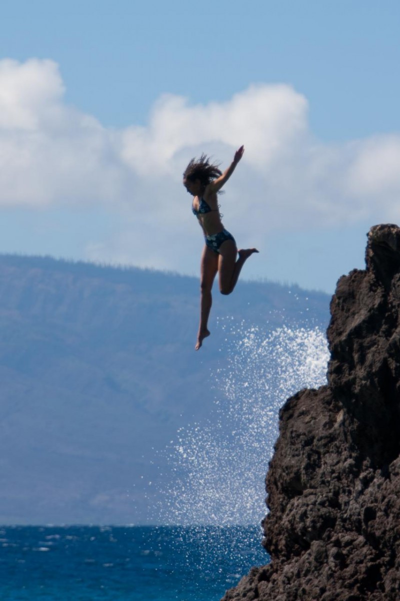Maui Cliff Jumping