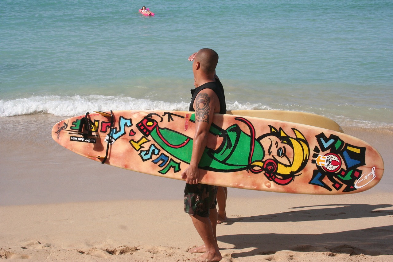 surfer hawaii oahu honolulu